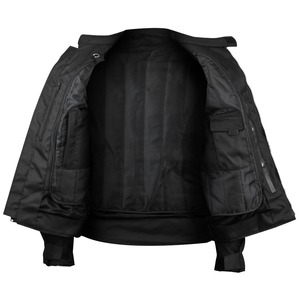 Chaqueta de moto con cremallera de malla negra para hombre, llegada de invierno de alta calidad, con forro interior térmico, chaquetas de Moto Racer personalizadas para hombre - Product Image 5