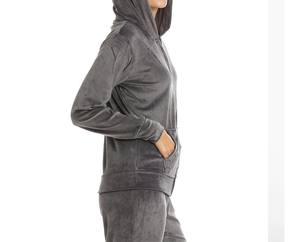 Sweat-shirt à capuche en molleton français coton-polyester pour homme, poche kangourou, séchage rapide, respirant, écologique, idéal pour l'hiver - Product Image 4