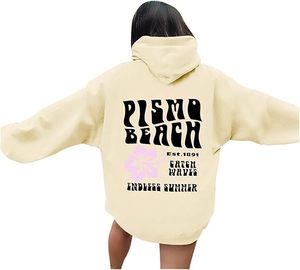 Venta al por mayor de las mujeres de moda Puff Vintage Hoodie Cute Teen Girls diseño personalizado Puff impreso casual sólido sudaderas con capucha de punto para la Mujer - Product Image 2