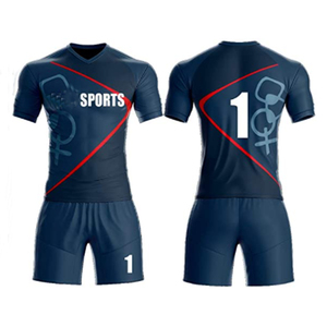 High Quality Custom Breathable Lightweight <b>Soccer</b> Jersey Durable Team Uniform in 100% Polyester - Product Image 3