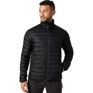 Premium Lightweight <b>Men's</b> Two-Tone Puffer Jacket <b>Top</b> Selling Formal Winter Quilted Coat with Custom Color Options Canvas Fabric - Product Image 4