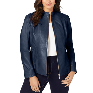 Fall Streetwear Style Genuine Leather <b>Jacket</b> Outerwear Motorbike Party Wear Outdoor Chaquetas De Mujer Zipper <b>Women's</b> <b>Jackets</b> - Product Image 1