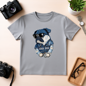 T-Shirt Unisex 210GSM 100% Cotone con Design Rose Invecchiate, Stile Casual, Logo Frontale, Taglia 2XL, Abbigliamento Moda - Product Image 3