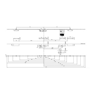 Multisafe PZW 20/45/92/8 mm Flat Faceplate Silver-Colored 2170 mm Bolt Latch FUHR Multi-Point Locking System for <b>Storage</b> <b>Lockers</b> - Product Image 5