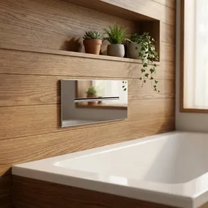 Bec cascade de baignoire monté sur le pont Nobili de qualité professionnelle, acier poli, fabriqué en Italie - Product Image 6