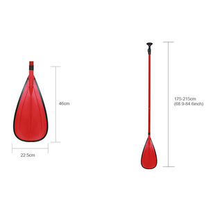Đứng lên ván lướt sóng lai loại sợi thủy tinh + nhựa màu đỏ Composite cá nhân sup mái chèo nhà sản xuất - Product Image 3