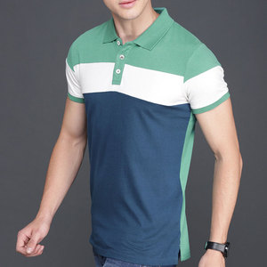 Offre Spéciale T-shirts polo pour hommes T-shirts polo pour hommes sur mesure T-shirts polo pour hommes de couleur unie - Product Image 2