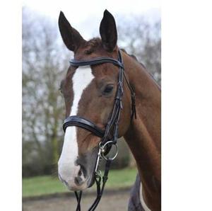 Patentes enrolladas Weymouth Bridas Brida de cuero occidental de alta calidad Western Heavy Duty Headstall Vaquero Cuero crudo trenzado - Product Image 1