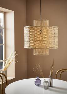 2023 moderne suspension lumière écologique chaud Vintage Style rotin abat-jour bambou suspension lampe pour salon décor - Product Image 2