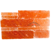 Briques de sel de l'Himalaya 100 % pur de qualité supérieure certifiées ISO, style Feng Shui, technique de sculpture, pour revêtements de sol, murs et spas
