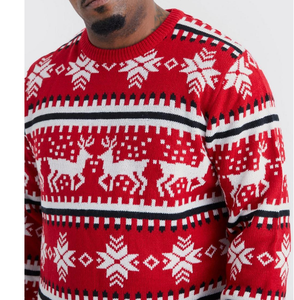 Pulls tricotés en cachemire Pull homme Pull à manches longues en laine et cachemire mélangé Sweat-shirt à col rond en tricot côtelé respirant - Product Image 3