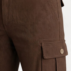 Pantalons cargo en coton pour hommes de qualité supérieure, vente chaude, vêtements de travail, dernières tendances, designs tendance, OEM, bas résistants pour l'extérieur - Product Image 5