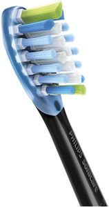 Têtes de brosse à dents électriques de rechange authentiques Philips Sonicare W DiamondClean, blanches, lot de 3, HX6063/65 - Product Image 3