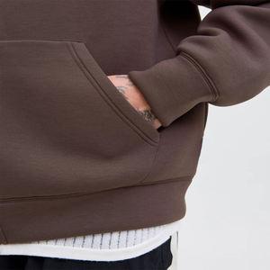 Sudadera con capucha y cremallera de rizo francés con logotipo personalizado, fabricantes de ropa de gran tamaño, sudaderas, Jersey grueso de alta calidad - Product Image 5