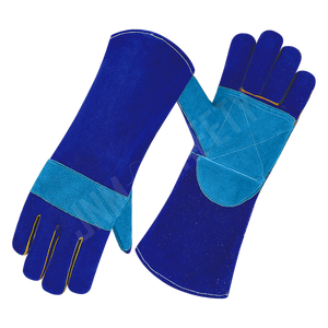 Gants en cuir fendu de vachette de sécurité industrielle Équipement de protection individuelle Gants de soudage résistants aux étincelles - Product Image 5