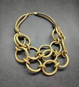 Modern Design with Quality Glass Beads <b>Necklace</b> Design by Professional Manufacturer - Product Image 2