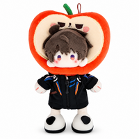 Op maat gemaakte fruitkostuum pluche mascotte pop mini karakter sleutelhanger speelgoed OEM ODM groothandel cadeau