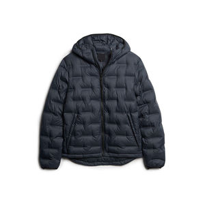 Chaqueta de Invierno Acolchada para Hombre, de Primera Calidad, con Capucha, Transpirable, Resistente al Viento, con Cierre Frontal y Logotipo Personalizable - Product Image 1