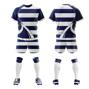 Uniforme de Rugby Personalizado con Sublimación Completa, Camiseta de Fútbol, Uniformes Deportivos con Impresión por Sublimación, Uniforme de Rugby para Venta en Línea - Product Image 2