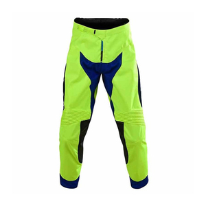 Pantalones de Motocross MX Hechos a Medida para Hombre, Transpirables, Resistentes al Viento, Ecológicos, Ligeros, de Cuero Negro, sin Decoloración, Sublimados - Product Image 1