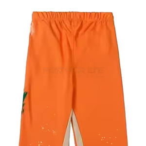 Precio razonable Crea tus propios pantalones Streetwear Casual Mujeres Pantalones personalizados de gran tamaño - Product Image 3