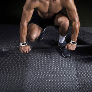 Correas de levantamiento de algodón extra largas para una mejor sujeción del barra y un rendimiento máximo de tracción, correas de levantamiento para entrenamiento en gimnasio. - Product Image 4