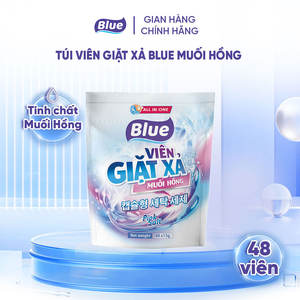 Comprimés liquides de détergent de blanchisserie rose bleu 48 capsules au sac de bas Cost-13g pour le soin d'habillement - Product Image 2