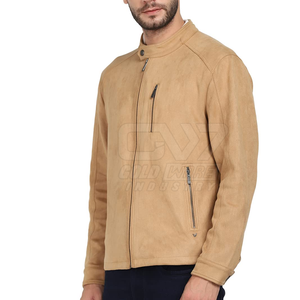 Último estilo al por mayor a prueba de viento chaqueta de cuero de los hombres superventas chaqueta de invierno de cuero genuino de los hombres - Product Image 3
