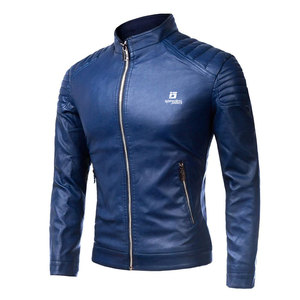 Wholesale Custom Size Leather Winter <b>Jacket</b> Outdoor Use Leather Winter <b>Jacket</b> Stand Collar <b>Men</b> Leather Winter <b>Jacket</b> - Product Image 1