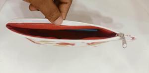 กระเป๋าใส่เครื่องสำอางสำหรับเดินทางสีน้ำเงินกระเป๋าใส่ของใช้ในห้องน้ำพกพาได้มีสไตล์โลโก้ใหม่ - Product Image 4