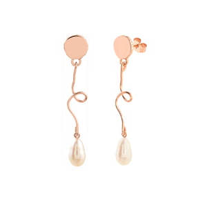 Pendientes de Plata de Ley 925 con piedra natal para mujer, joyería de moda con chapado en oro rosa para boda y Aniversario - Product Image 2