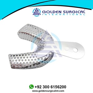 ถาดสเตนเลสพิมพ์ลายสำหรับทันตกรรม2ชิ้นกล่องมี3ขนาดตัวเลือก MOQ ต่ำ - Product Image 6