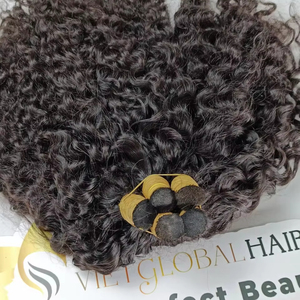 Extensión crudo de cabello rizado birmano 100% Natural con precio al por mayor de alta calidad - Product Image 3