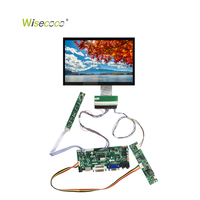 Layar Industri Tahan Sinar Matahari Kecerahan Tinggi, Tahan Suhu Luas, 7 Inci 1280*768 1200Nits IPS TFT LCD Modul Layar