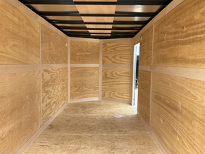 2026 Cross 7x16 Enclosed Cargo <b>Trailer</b> Tandem Axle Utility <b>Trailer</b> 84" Interior Height V-Nose Ramp Door Cargo Hauler 7000 GVWR - Product Image 6