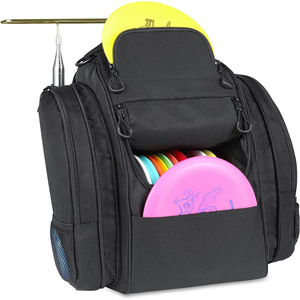 Sac de golf étanche en usine Retriever organisateur sac à dos de stockage de CD avec fermeture à glissière pour équipement de sport à disque - Product Image 2