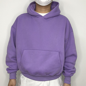Hoodie Homme Personnalisé Haut de Gamme, Délavé à l'Acide, Coupe Ample, Broderie, Tissu Épais, Respirant, Séchage Rapide, Style Streetwear Hiver - Product Image 2