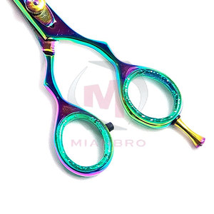 6 Inch <b>Left</b> <b>Handed</b> Straight Hair Cutting <b>Scissors</b> Best Handle Ergonomic Manufacturers Of Barber <b>Scissors</b> - Product Image 6