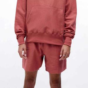 Conjunto Deportivo Transpirable de Sudadera con Capucha y Pantalones Cortos para Hombre, Chándal de 2 Piezas, Sudadera Atlética con Capucha, Manga Larga, Felpa, Último Estilo - Product Image 6