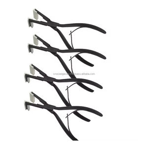 Professional Stainless Steel <b>Tape</b> in Hair Extension Pliers Black Color Bead Removal Tool Hot Sale Hair Pliers - Product Image 6