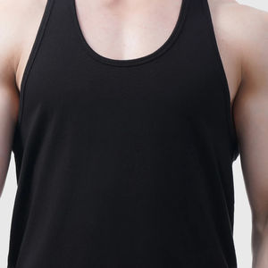 Camisetas sin Mangas Transpirables para Hombre para Entrenamiento y Fisicoculturismo, Logotipo y Tallas Personalizadas, Algodón/Fibra de Bambú, Antibacterianas, Secado Rápido - Product Image 2