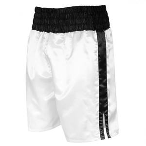 Pantalones cortos de entrenamiento de boxeo tela transpirable flexible cómodo diseño personalizado adecuado para entrenamiento de gimnasia práctica de lucha pantalones cortos - Product Image 1