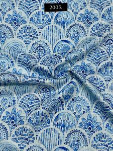 Tissus de polyester imprimés numériques personnalisés pour le textile à la maison pour les offres de rideaux et de housses de chaises en gros - Product Image 5