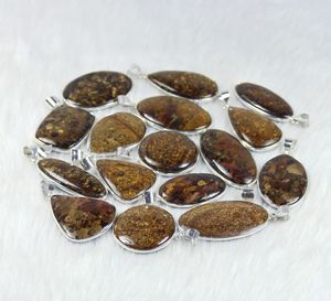 จี้พลอยบรอนไซต์สุดเจ๋งเครื่องประดับอัญมณีรักษาจี้คริสตัล - Product Image 2