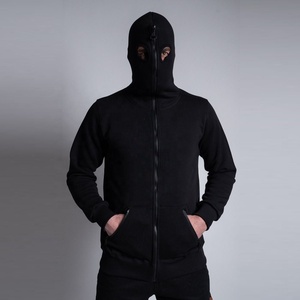 Sudadera con Capucha de Invierno Unisex al por Mayor, de Alta Calidad, Personalizada, con Cremallera, 100% Algodón, Cortavientos, Talla Grande - Product Image 1