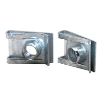 Écrou à clip en U pour tôle en acier inoxydable à serrage rapide, fixation M4 M5 M6 M8, installation rapide, maintien robuste, fabrication OEM