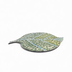 Assiette en nacre naturelle de luxe pour la décoration de table à manger et le service élégant à domicile en provenance du Vietnam - Product Image 3