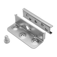 Supports de lit en acier robuste MIT avec finition zinc, modèle B-05