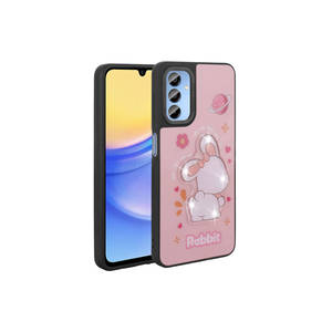 Funda de Silicona Netzy Iconic para Samsung Galaxy A25, Diseño en Relieve Brillante con Acabado Esmerilado, Funda Suave y Moderna para 7 Plus - Product Image 1
