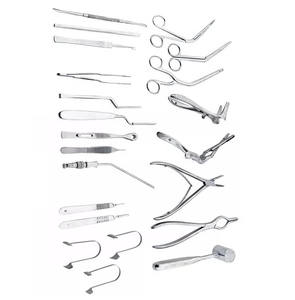Ensemble d'instruments manuels en acier inoxydable de qualité supérieure pour l'ablation des tonsils et des adénoïdes, certifié CE ISO13485, usage hospitalier - Product Image 3